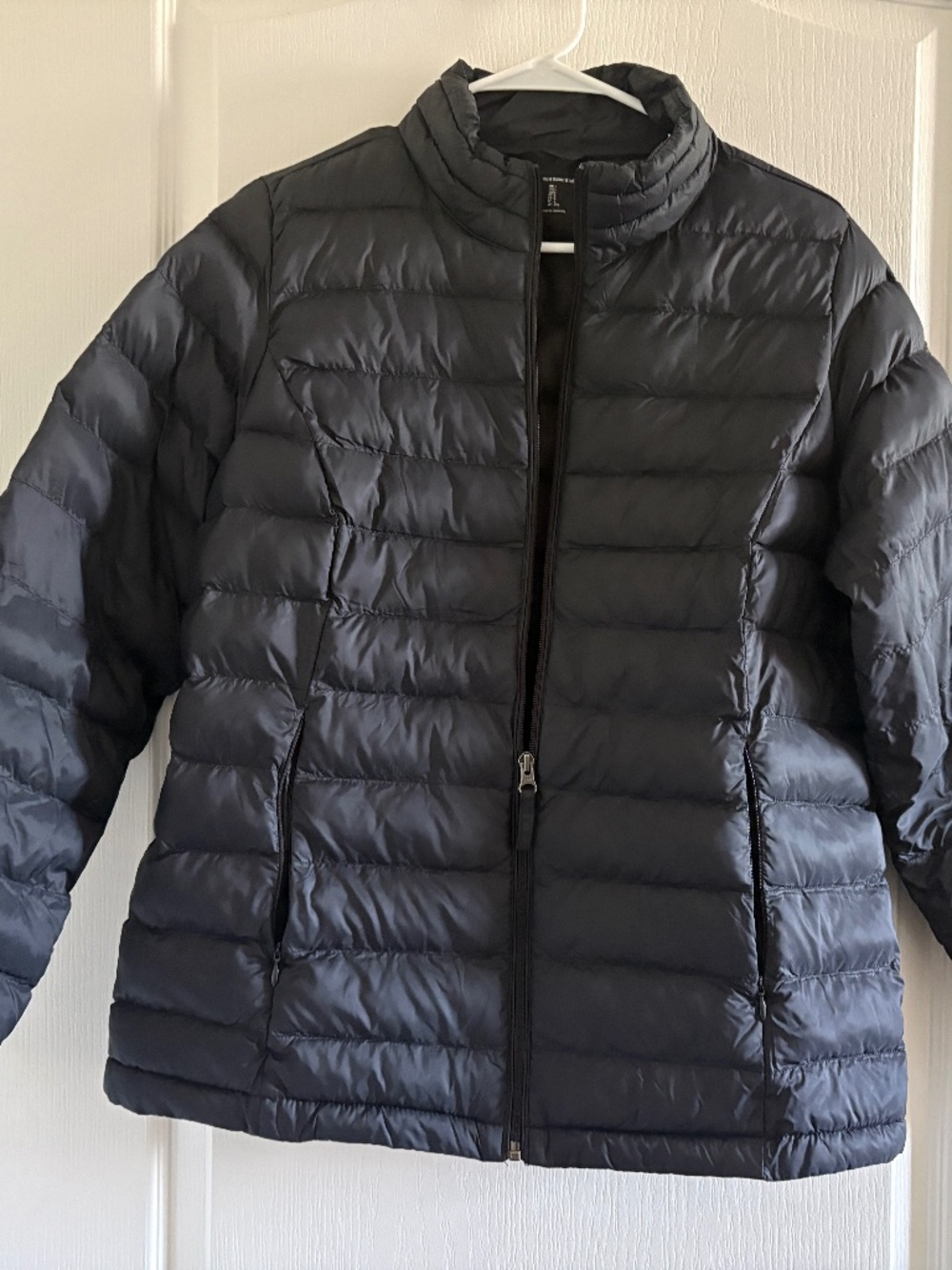 Black Lighweight Puffer Jacket